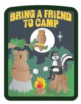 Bring a Friend to Camp Patch
